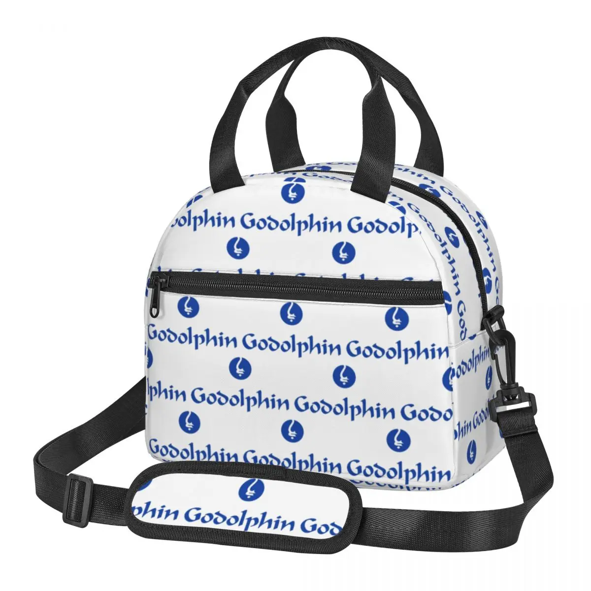 Godolphin Racing Insulated Lunch Bag for Women Picnic Storage Food Boxes Portable Cooler Thermal Lunch Box Tote