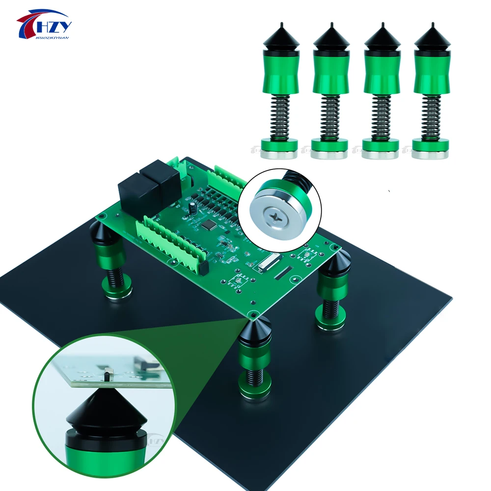 HZY TH07 Magnetic Base PCB Circuit Board Holder Soldering Helping Hands for Electronic Boards Repairing Desoldering Rework