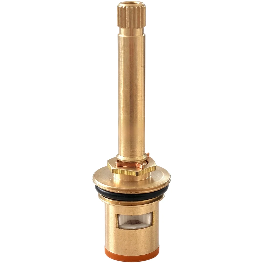 Cartouche de robinet en laiton massif, noyau de valve à disque en céramique noire, pièce de rechange pour robinet mélangeur de lavabo de salle de bain, outil de réparation.