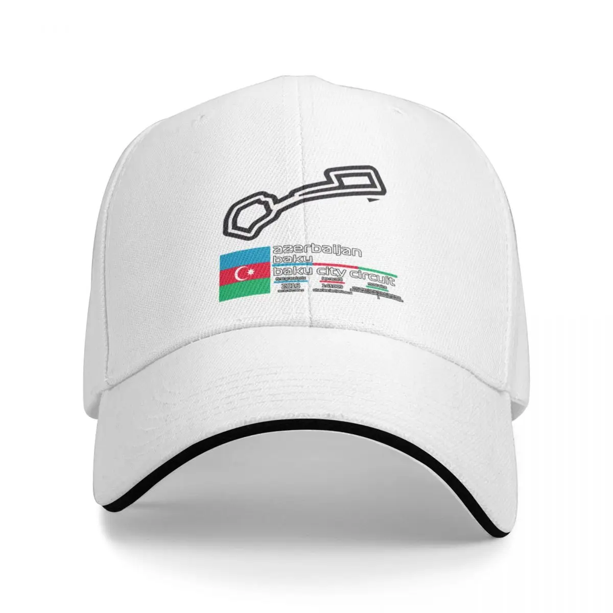 Baku City Circuit F1 Records Baseball Cap Military Tactical Cap Sun Cap fashionable sun hat Men's Caps Women's