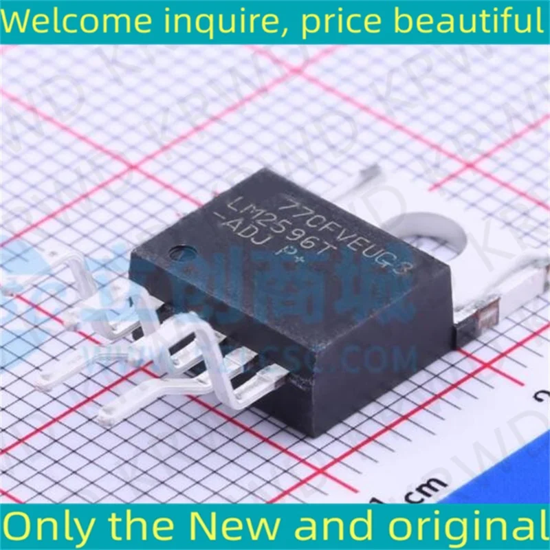 5PCS LM2596T-ADJ   New Original Chip IC LM2596T-ADJ/NOPB  LM2596T-ADJ  LM2596T  TO-220