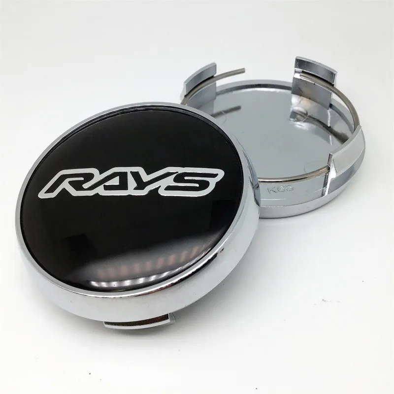 4pcs 65mm for Rays TE37 Wheel Center Cap Hub Cap Replacement Dust Rim Hub Styling Auto Accessories