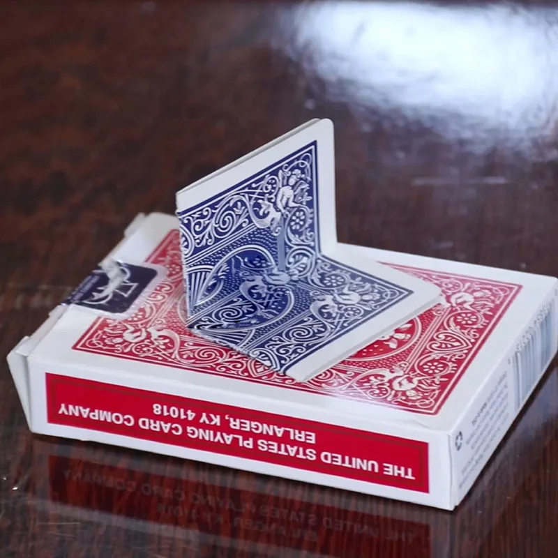 Devour Card Box Close up Magic Tricks Street Magic Illusions Gimmick Coin Vanishing Appear From Empty Box Magic Magician Mind