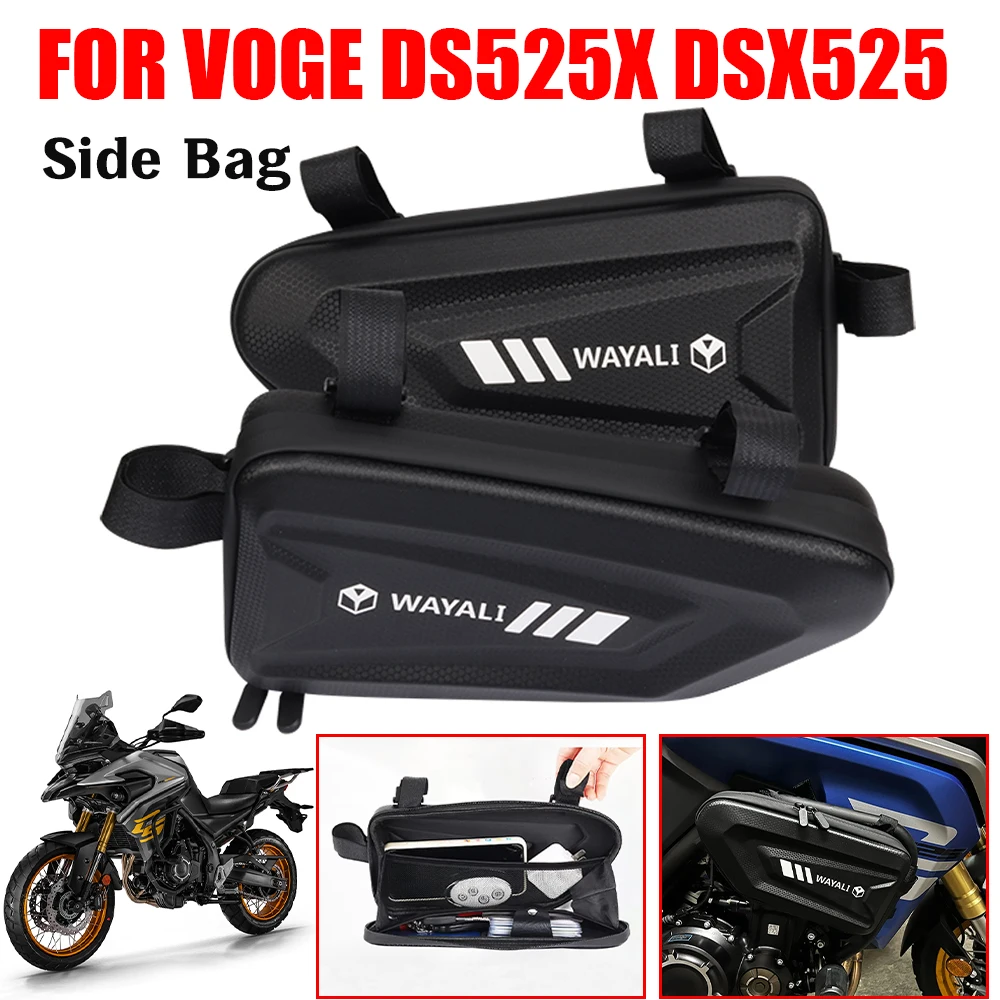 For VOGE 525DS DS525X 525DSX DSX525 DSX 525 DSX DS 525X Accessories Side Bag Tool Bags Frame Bumper Rod Waterproof Storage Bag