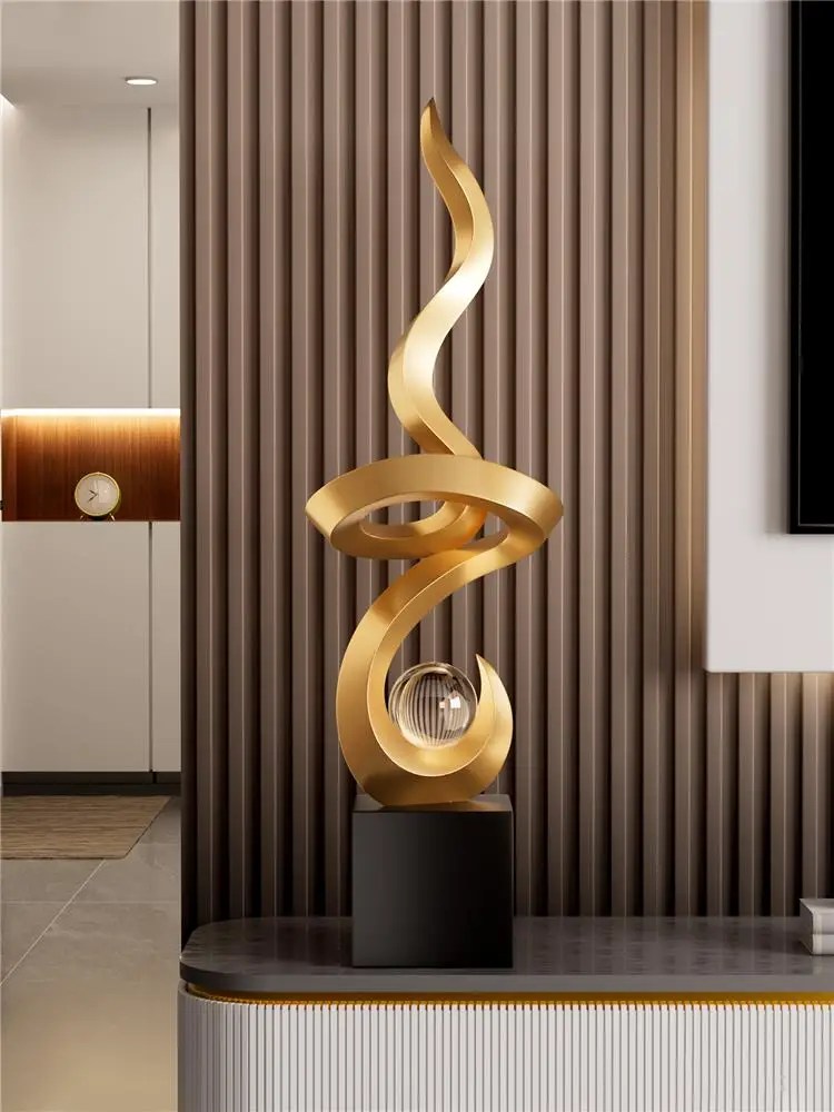 Home Decor Wind And Water Rise,Entrance Decorations,Luxury Living Room Wine Cabinets,TV Cabinet,Art Sculpture Decoration,Gifts