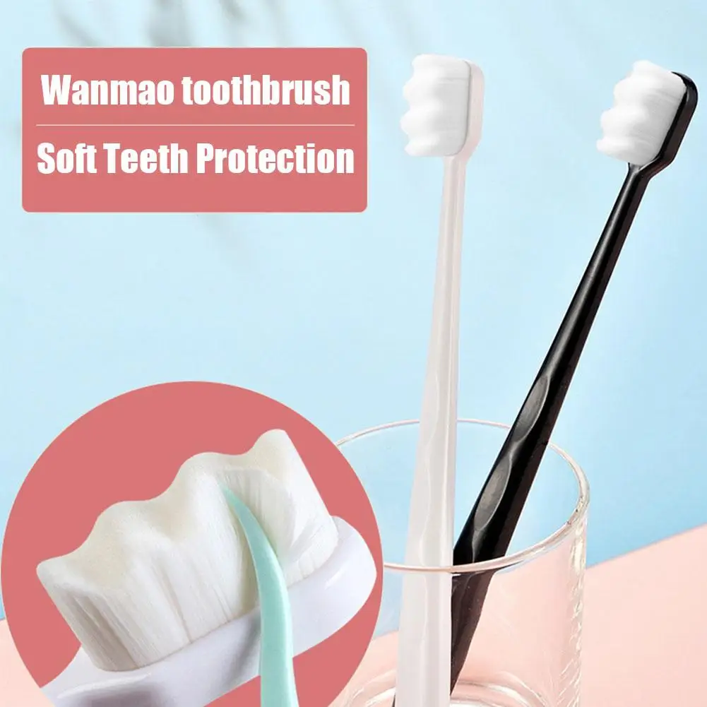 Adult Soft Toothbrush Gingiva Fine Soft Toothbrush K2E9 Store Toothbrush Cotton Department Guest Soft Supermarket Home F9C0