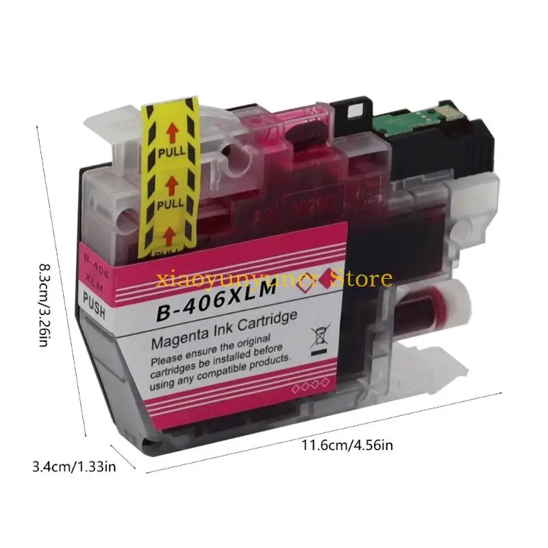 P9JB LC406XL 컬러 ABS 프린터 카트리지 확장 용량 성능 워크플로