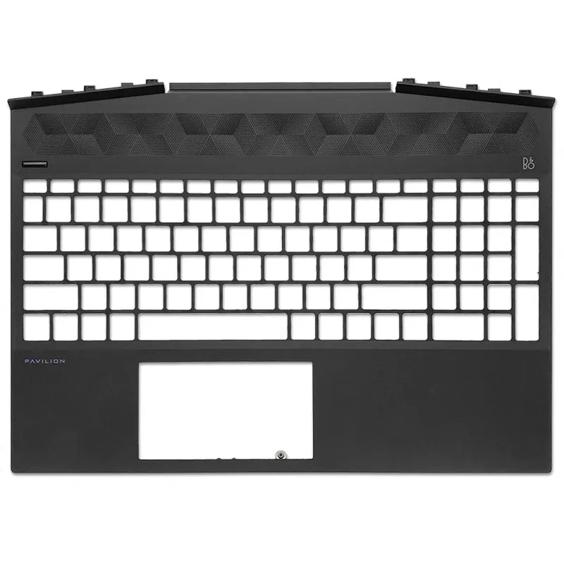 Novo para hp pavilion 15-dk 15t-dk TPN-C141 portátil lcd capa traseira moldura frontal dobradiças teclado palmrest dissipador de calor caso inferior