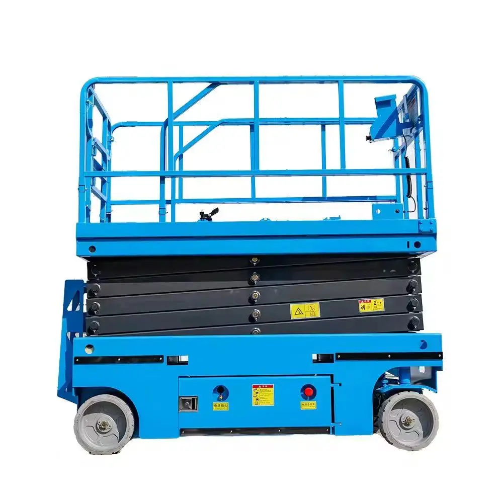 

8m 6m Self-Propelled Lift Platform 12m 10m Electric Scissor Hydraulic Lift Aerial Work Scissor Lift Tables For Construction