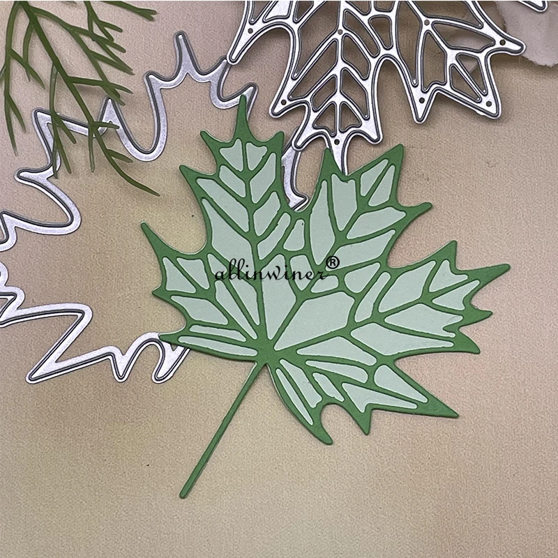 Maple leaf decoration  Metal Cutting Dies Stencils Die Cut for DIY Scrapbooking Album Paper Card Embossing