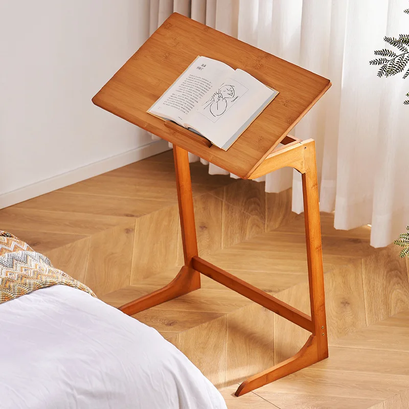

Durable Bedside table Foldable computer table Home living room Small lifting table Sofa Small desk Office notebook sofa