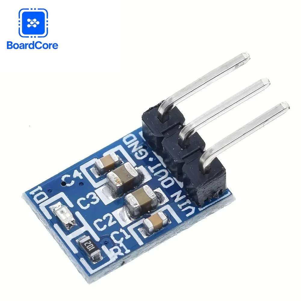 5/20Pcs AMS1117 Mini DC-DC Step Down Power Supply Module DC4.5V-7V To 3.3V 3 Pins 800mA