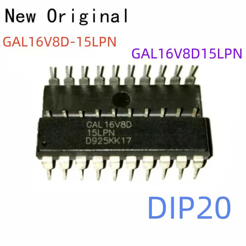 Gal16V8D-15Lpn Dip20 New and Original High Performance E2Cmos Pld Generic Array Logic