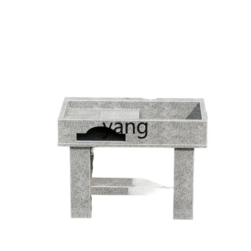 

LMMNatural Granite Laundry Tub Home Indoor Balcony Wash Wardrobe Outdoor Courtyard Sink Laundry Inter-Platform Basin