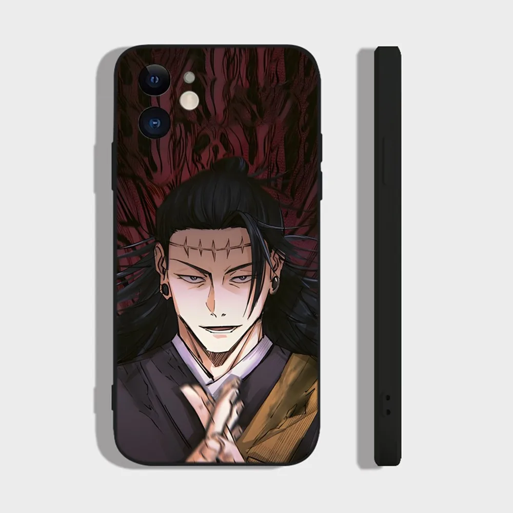 Jujutsu Kaisen G-GetoS  Suguru Phone Case For iPhone 16,15,14,13,12,11 Plus,Pro,Max,XR,XS,X,7,8 Plus,SE,Mini Silicone Soft