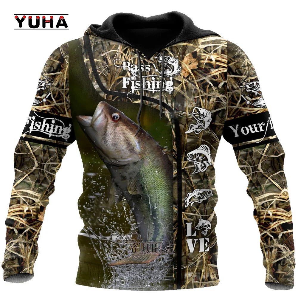 Sudaderas con capucha de camuflaje de pesca impresas en 3D para hombres, sudadera Unisex, Sudadera con capucha informal, jerséis, ropa de calle,