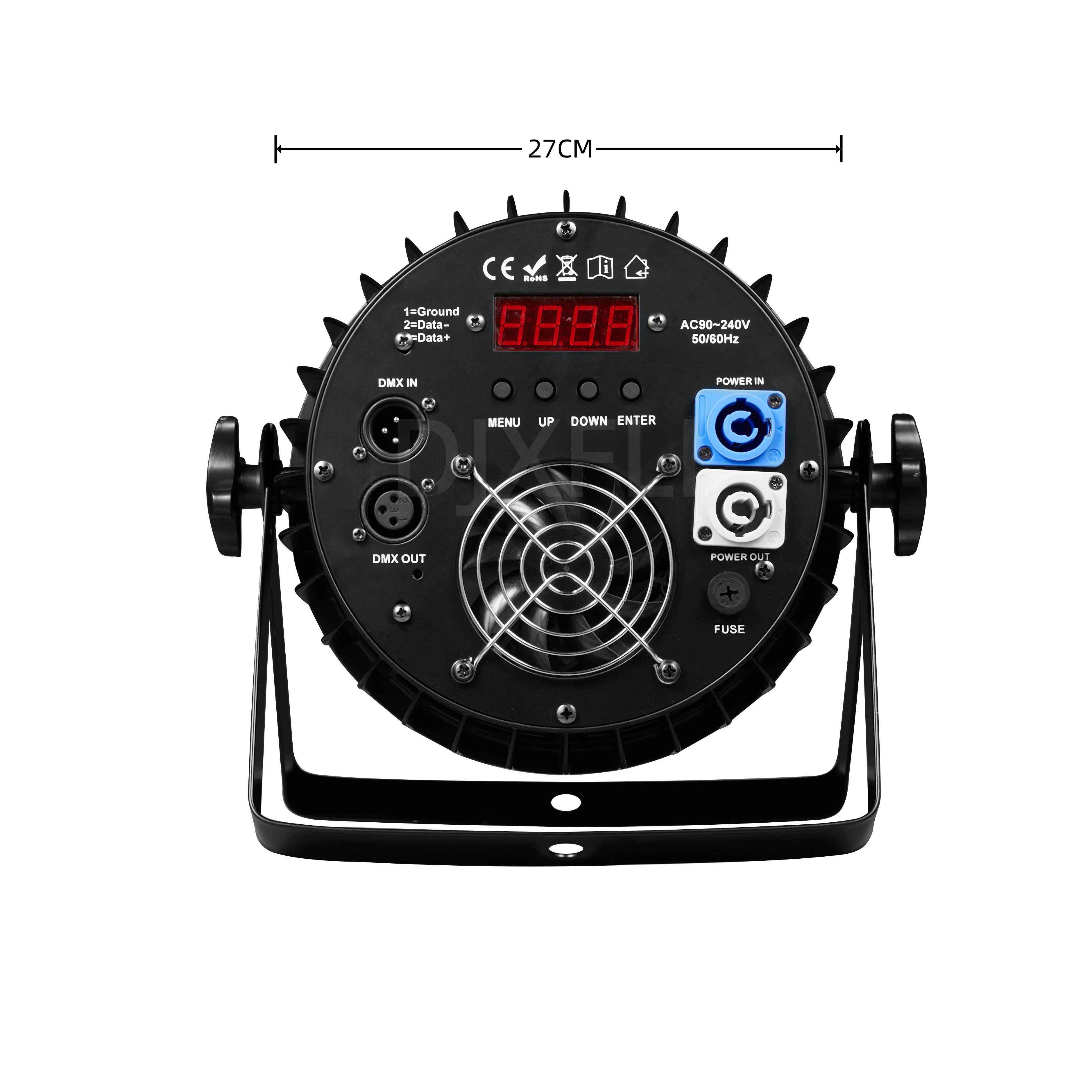 200W LED Multicolor  RGBW 4in1 Par Light Party Lighting Effect KTV  DJ Stage Light for Event Decorations And Nightclub