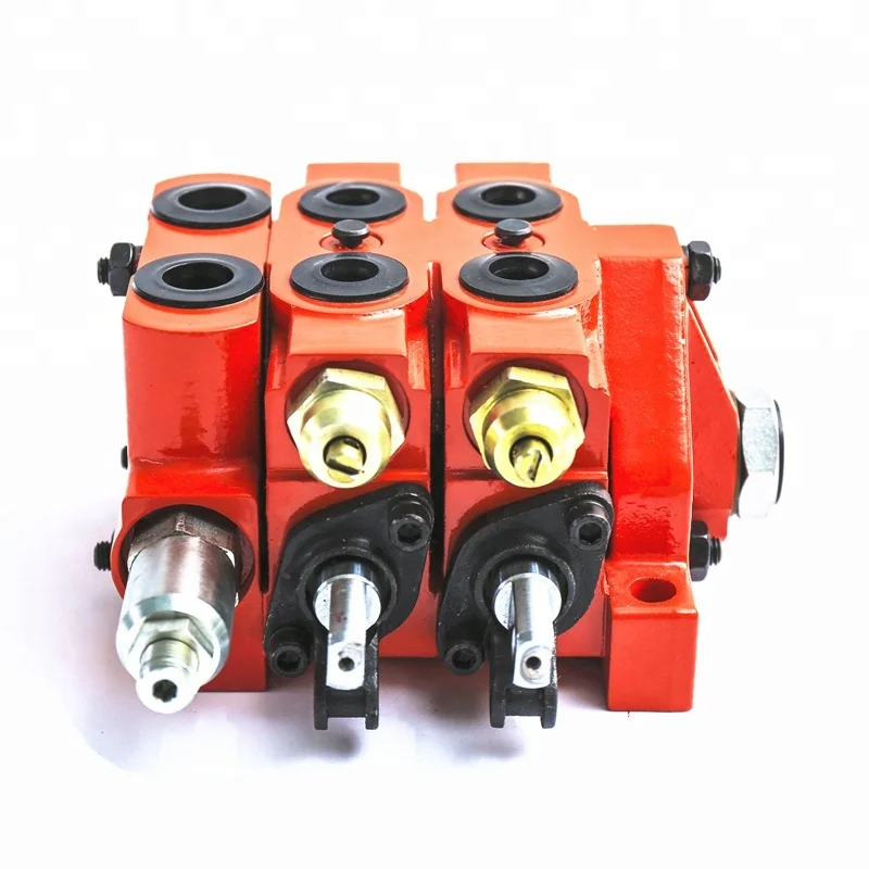 2 Section Power Out And In Cylinder Assemble Spool Stack Valve