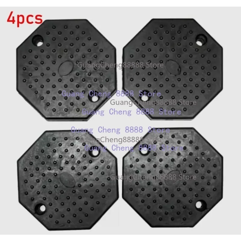 4PCS Octagon Heavy Duty Rubber Arm Pad Car Lift Accessories For 2 Post Lift
