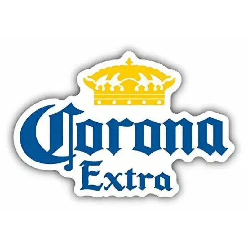 Car Stickers  Custom-made Car Bumper Sticker Extra Corona Beer with Mexico Water Repellency Sunblock Decal PVC 10.2cm