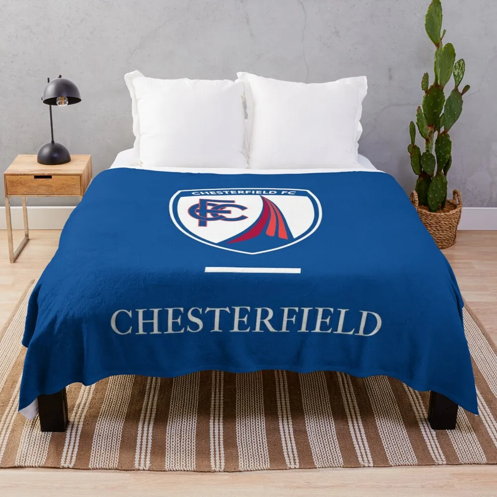 Chesterfield Football Club Throw Blanket Comforter for babies Blankets