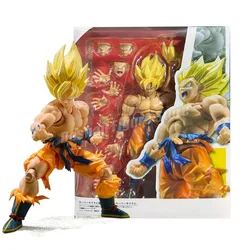 Shf Dragon Ball Z Son Goku легендарная экшн-фигурка из ПВХ подвижная Коллекция аниме 17 см Статуэтка модели игрушек