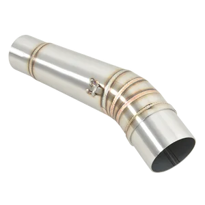 Sistemas de escape de motocicleta Slip On para Honda, Mid Link Pipe Escape, 51mm Silenciador para Honda NC700, NC700X, NC700S, NC750, NC750X, NC750S, 2012-2023 8 principais vendas ponteira escapamento nc750x - №5