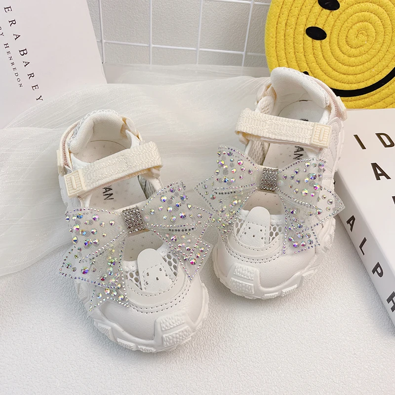 Summer Girls Shoes Korean Beach Shoes Lightweight Children Sandals Kids Shoes Princess ShoesToddler Infant Children Shoes