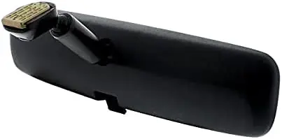 

United Pacific 60053 Black 10" Day/Night Interior Rearview Mirror - Flat Mount