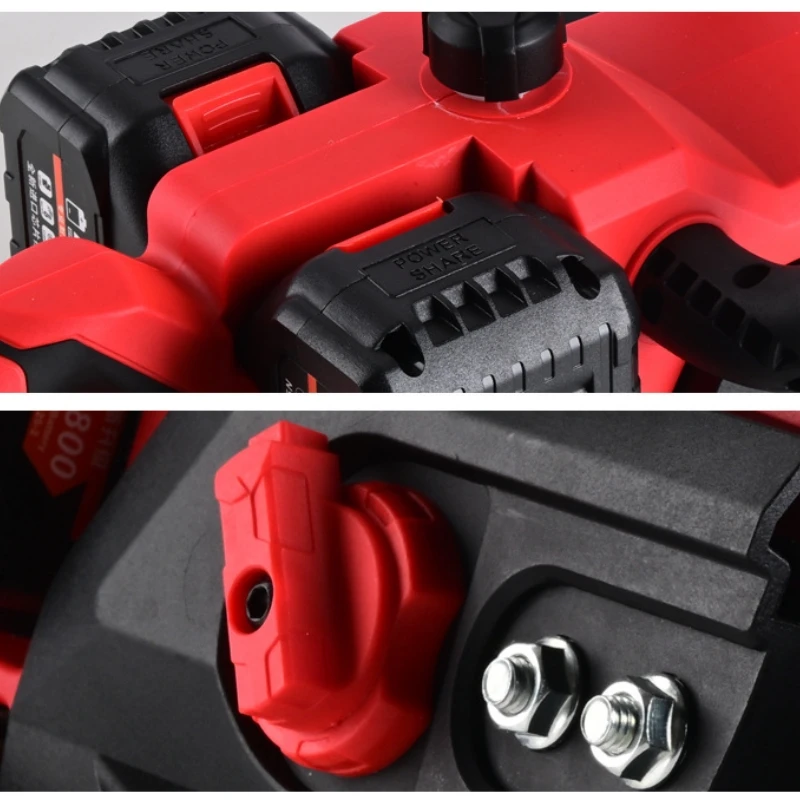 Imagem -04 - Brushless Elétrica Motosserra Máquina de Corte Poda Portátil sem Fio Jardim Woodworking Ferramenta com Baterias 8000w 16