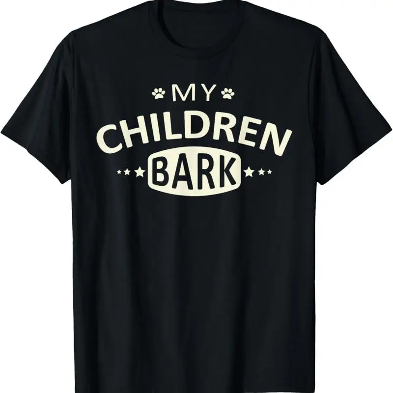 

Футболка My Children Bark для владельцев собак, щенков, любителей домашних животных