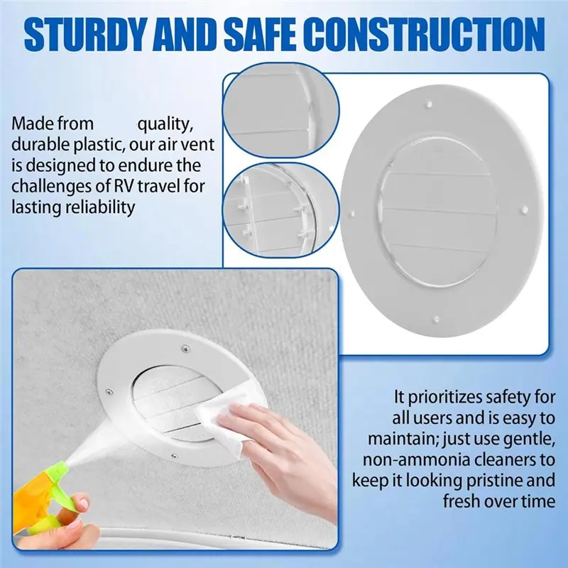 RV For Inside Camper Ceiling Vent Covers, 5Pack 6.5
