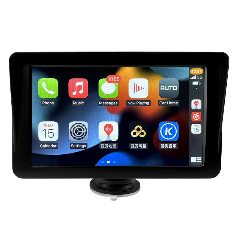 

7-дюймовый портативный автомобильный беспроводной плеер Carplay Bluetooth MP5 HD smart screen Android Auto