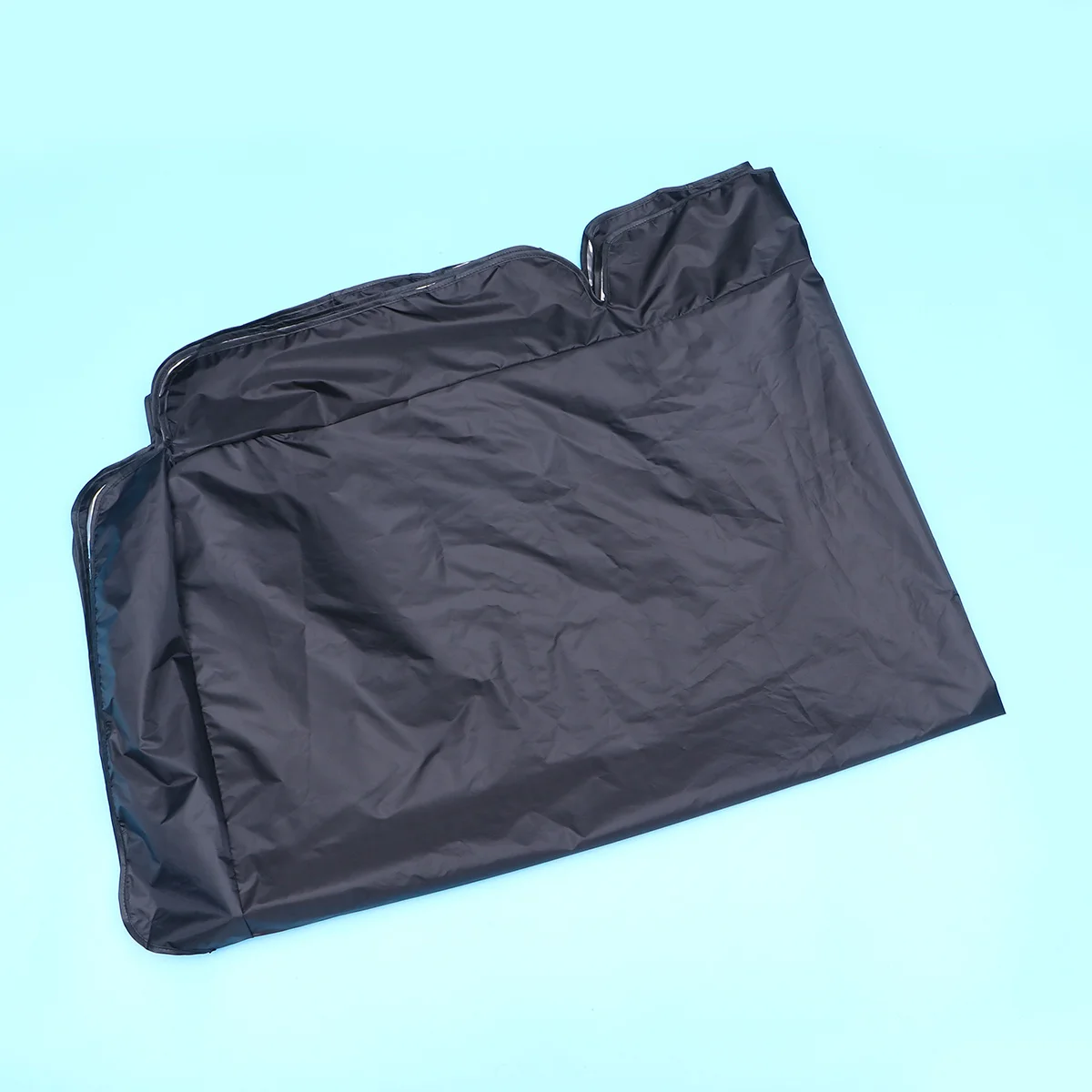 مقاوم للماء حديقة غطاء أرجوحة 249x185 سنتيمتر الأسود الأشعة فوق البنفسجية حماية Pa طلاء صدفي حافة سهلة تثبيت في الهواء الطلق المنزل