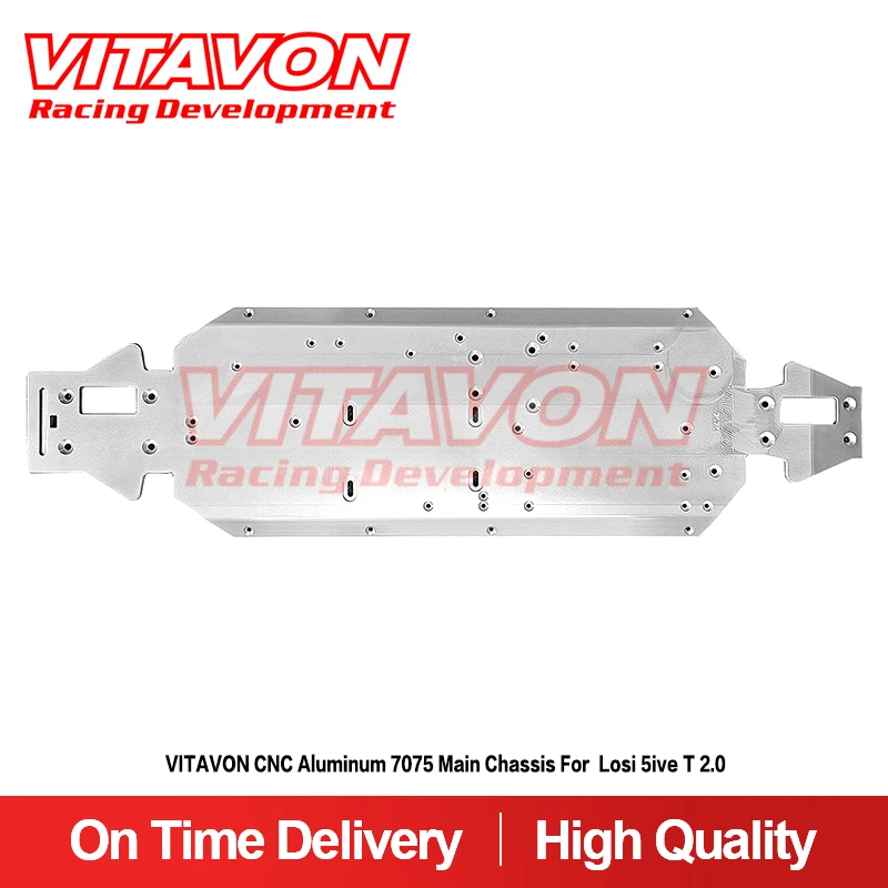 

VITAVON CNC Aluminum 7075 Main Chassis For Losi 5ive T 2.0