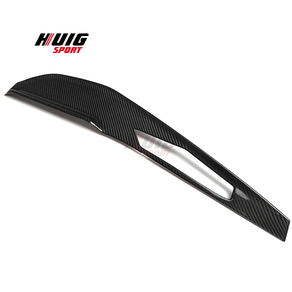 Carbon Fiber For Ford Mustang GT S650 2024 Car Interior Console Display Screen Panel Dashboard Side Strip Cover Trim Accessories