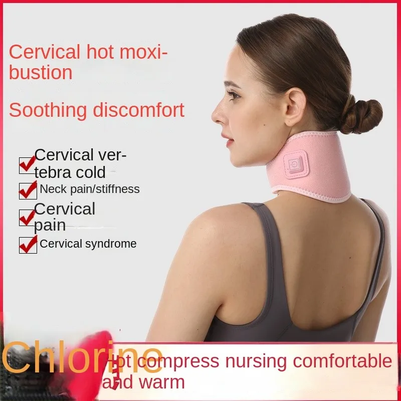 

Neck Protection Micro Electric Heat Far Infrared Warming Cervical Neck Hot compress Autumn and Winter Neck Protection Outdoor