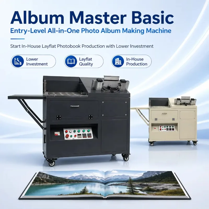 Double100 Album Maker Equipment for efficient album production
