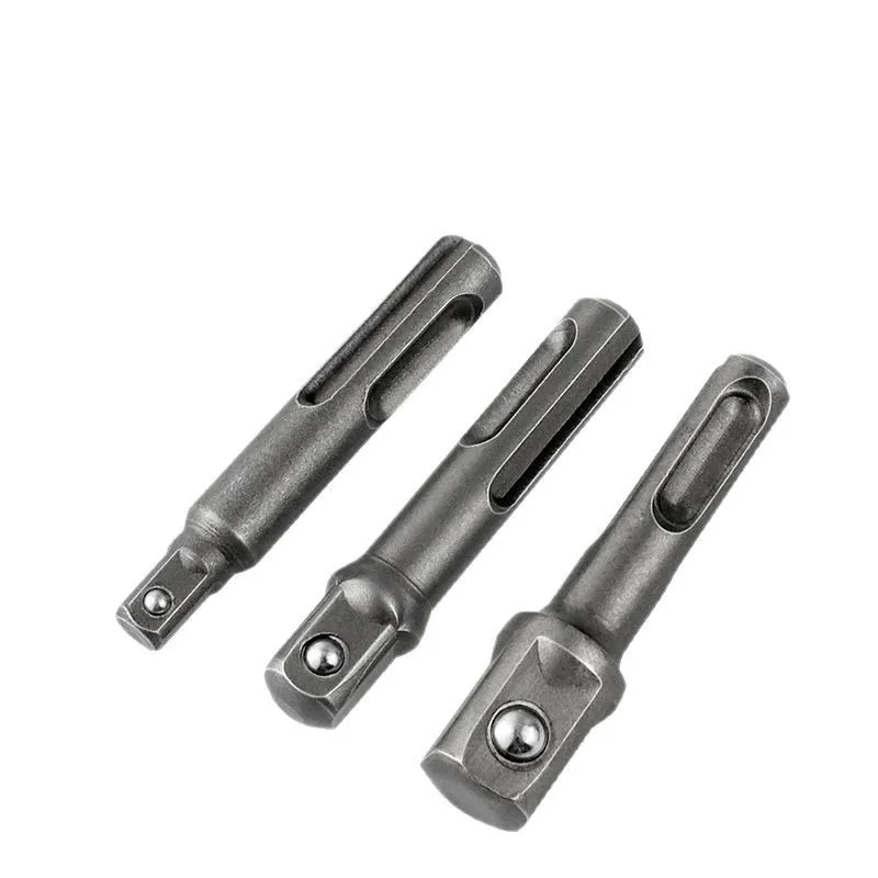 3pcs Socket Driver Set Drill Bit Adaptor 3/8 1/4 1/2" Hex Shank Converter Impact Drill Hammer Adapter Wrench Tools