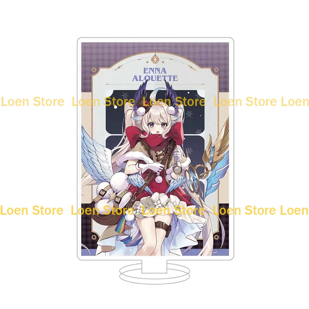 Loen Store Nijisanji EN x OU-EN Cafe Virtual YouTuber cute Animation acrylic stand desktop ornament birthday gift Fan offer