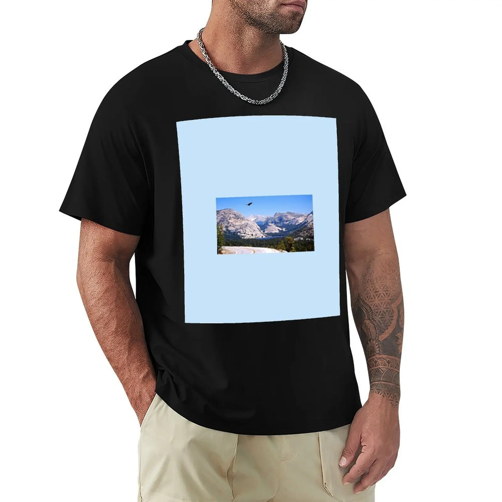 

Tenaya Lake Yosemite Park T-Shirt graphics customizeds plus size tops oversized t shirts for men