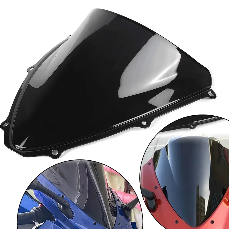 

Motorcycle Windscreen Windshield Deflector Protector Wind Screen Parts For Suzuki GSXR600 GSXR750 GSXR 600 750 K6 K7 2006-2007