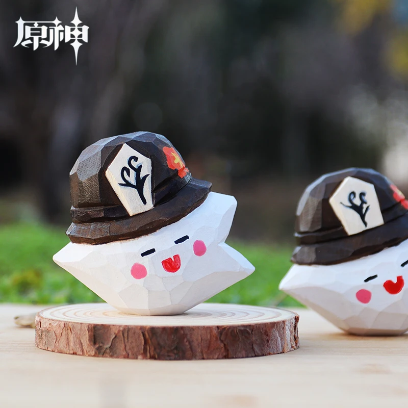 

Anime Genshin Impact Hu Tao Dragon Form Cosplay Cartoon Handmade Wood Carving Handworked Woodcarving Desktop Ornament Xmas Gift