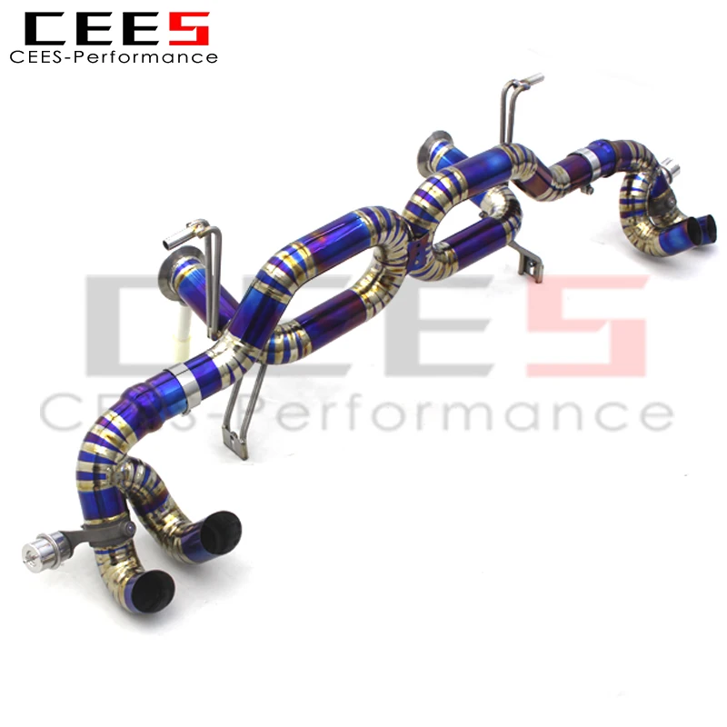CEES Factory Outlet Catback Exhaust System for Lamborghini LP580 LP610 High Performance Exhaust Pipe