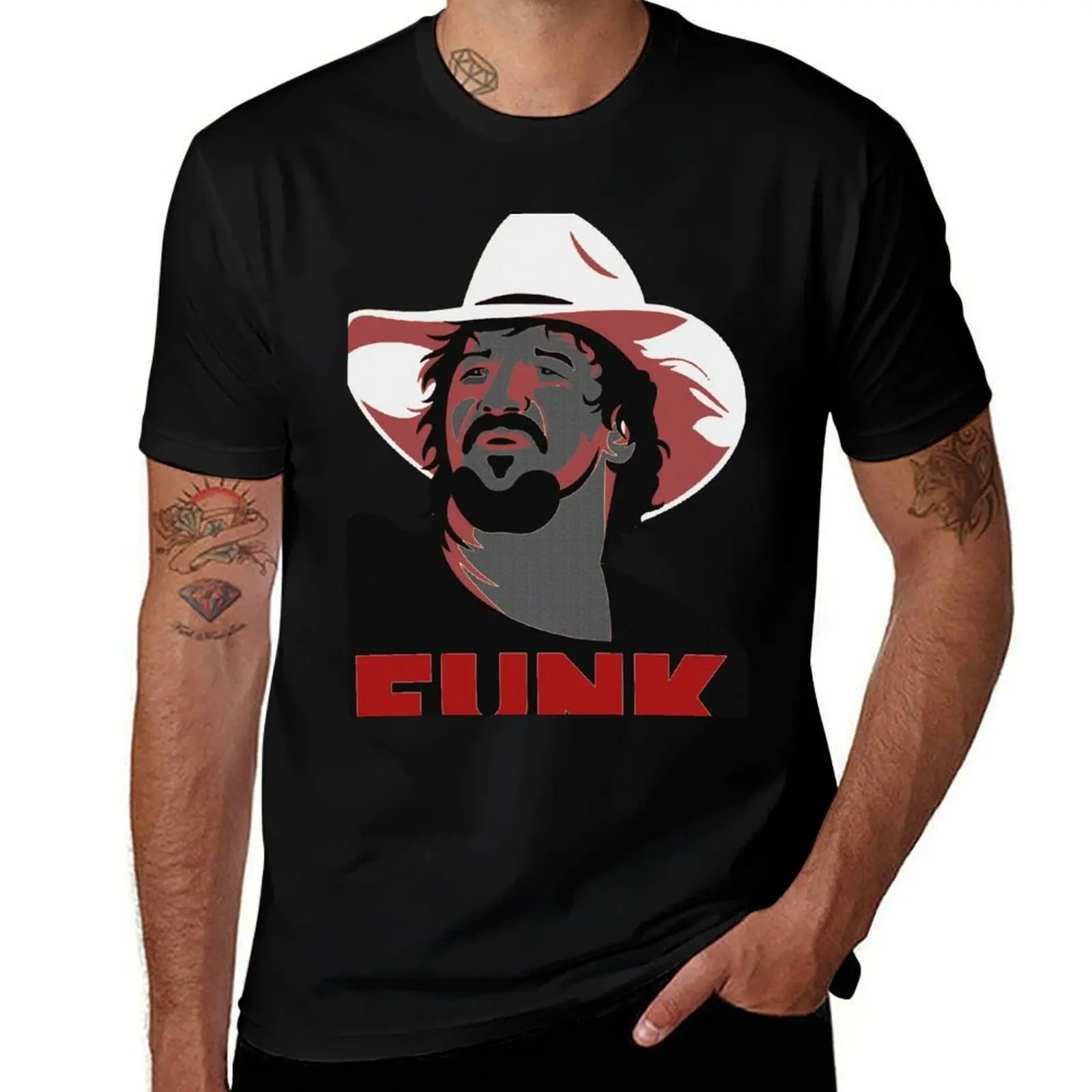 Terry Funk T-Shirt Casual Streetwear Short Sleeve Tee