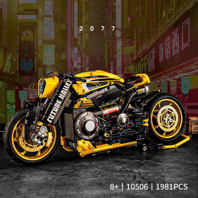 

1:5 Famous Champion Racing Technical Motorcycle Car Model Building Blocks Speed Expert Motorbike Bricks Toy Children Kids Gifts