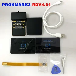 proxmark NFC PM3 RFID reader writer for rfid nfc card copier clone Proxmark 3 RDV4.01（With Internal HF & LF New Black Antenna）