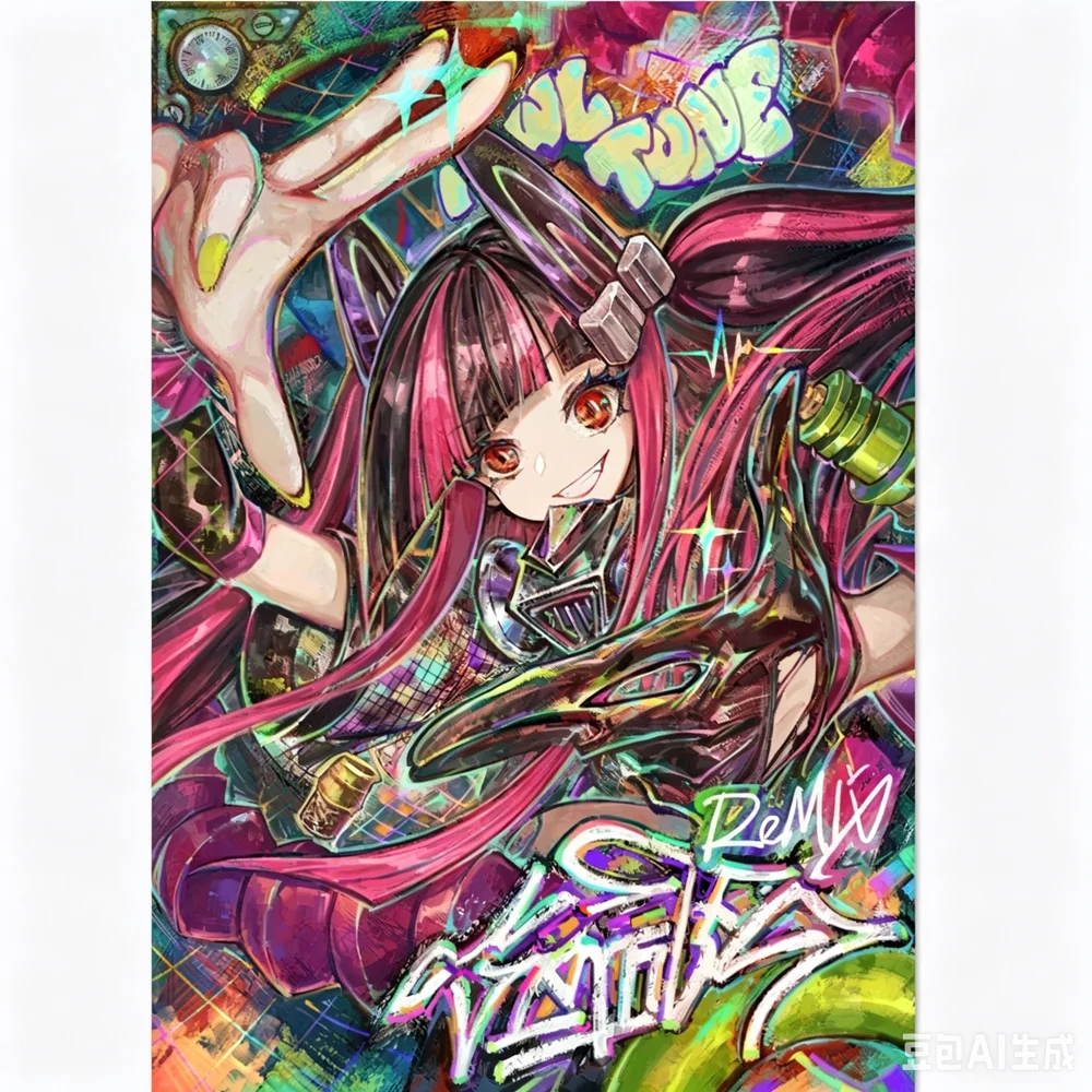 60PCS Yugioh Kewl Tune Mix Track Maker Reco Clip Cue Remix Card Sleeves Yu-Gi-Oh! TCG OCG Trading Cards Shine Protector Case