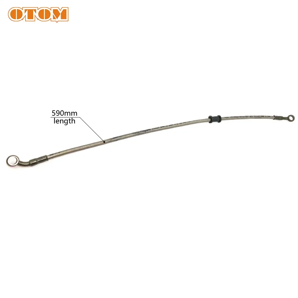 OTOM Motocross Rear Brake Hose Pump Cylinder Line Hydraulic Pipe 43468-KS6-700 For HONDA CR125 CR250 CRF250 CRF450RX Motorcycle
