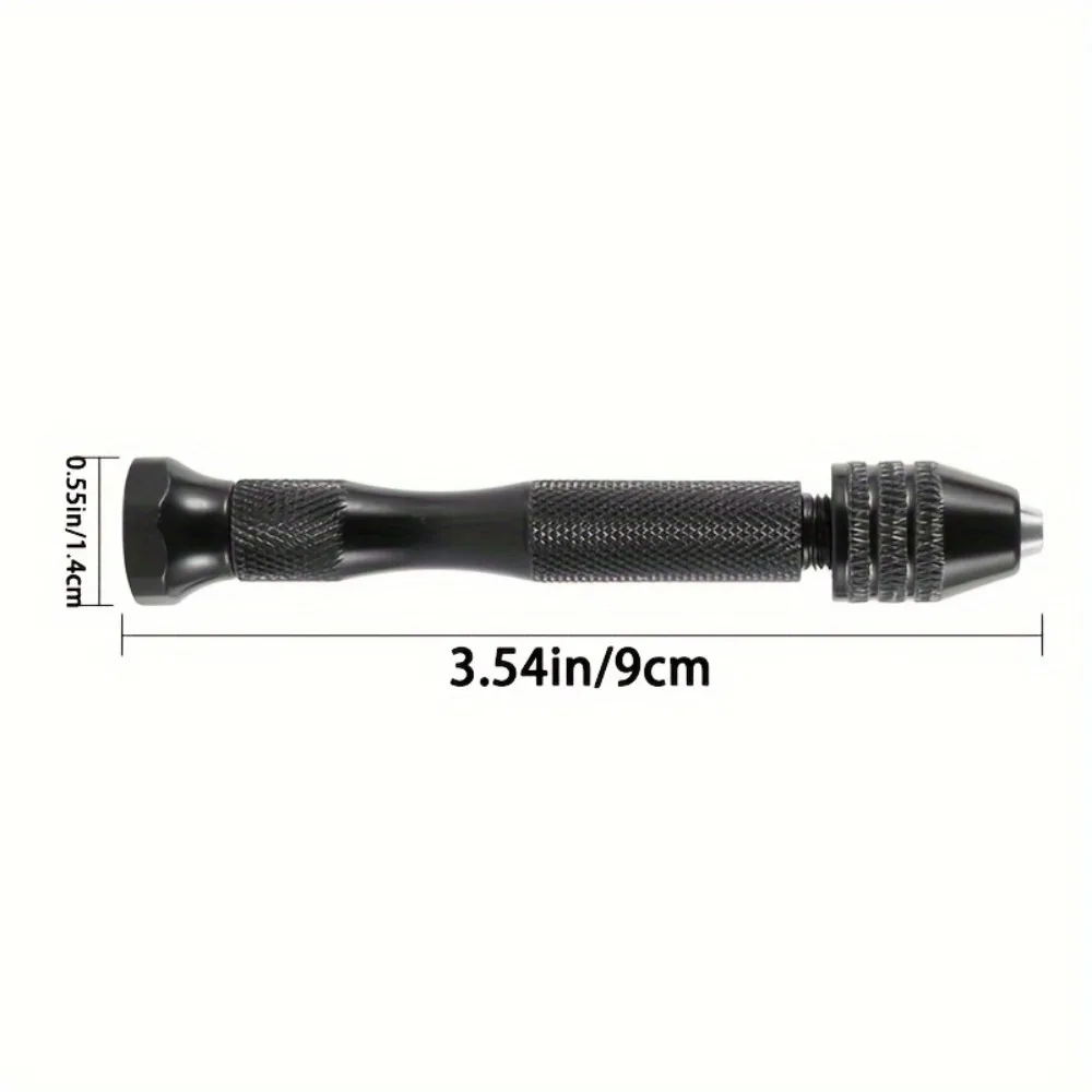 Hand Drill 0.8mm-3.0mm Small Drill Bit Set for Model Hobby DIY Woodworking Model Resin Jewelry Punch Tool Set Accessories